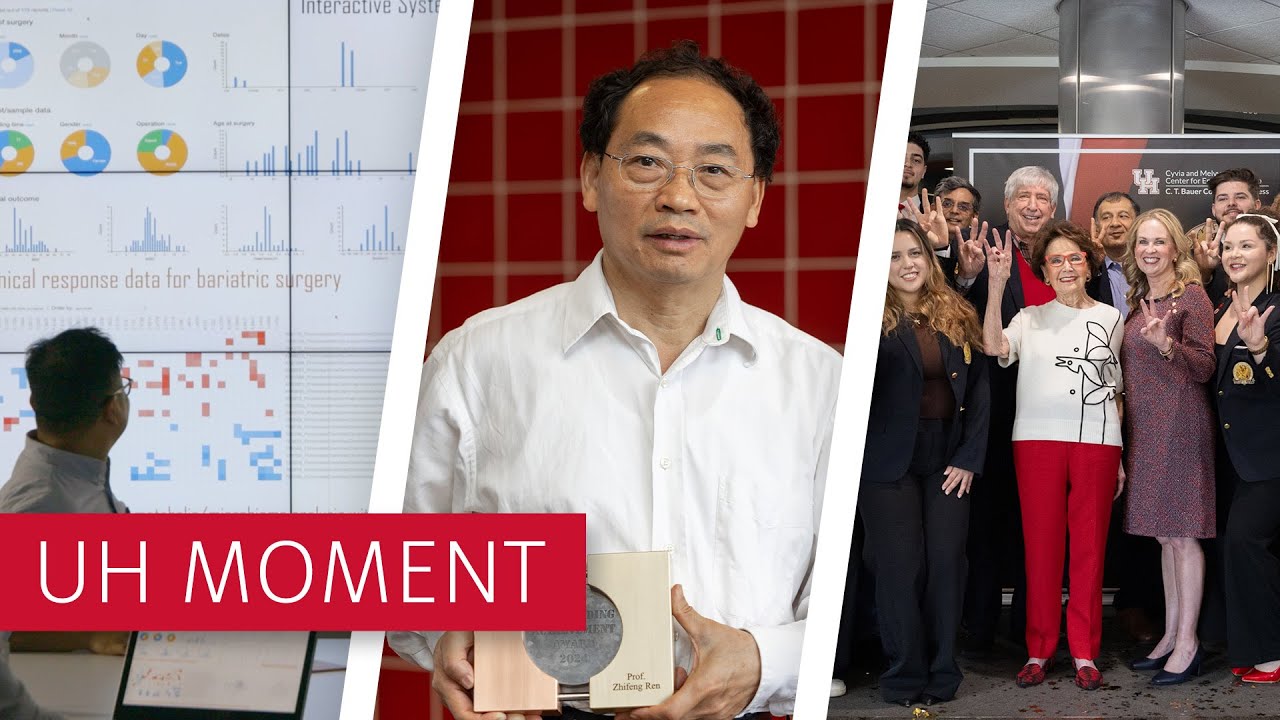 New at UH: AI Health Tool, Big 12 Faculty of the Year, Wolff Center Ranked #1 In Entrepreneurship