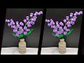 Ide Kreatif Bunga Hias dari Kantong Plastik Kresek Tanpa Setrika