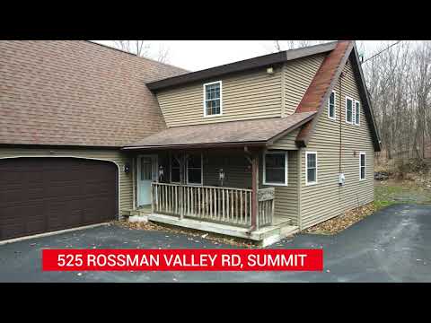 525 Rossman Valley Rd., Summit, NY home video tour