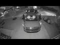 Doorbell video shows couple breaking into a car in a neighborhood