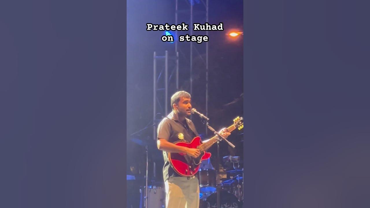 Prateek Kuhad concert in Gurgaon #prateekkuhad