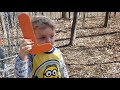 ABC Alphabet Search Outside in the Woods