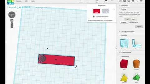How to design a keychain in Tinkercad