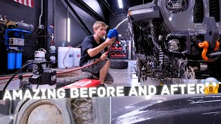 FILTHY Overland Jeep Gladiator Inside and Out Detail | Satisfying ASMR (Zero Talking)