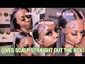 PRE BLEACHED + PRE PLUCKED WIG & How To Install! It’s Giving Silk Press 😍 | Hairvivi Hair