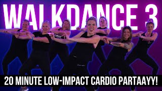 20 MINUTE WALK DANCE CARDIO PARTY | A WALKING WORKOUT THAT FEELS LIKE A DANCE PARTY!
