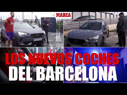 El Barcelona estrena nuevos coches I MARCA