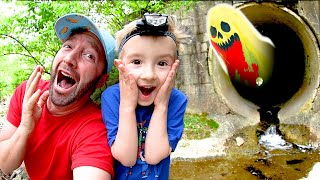 FATHER SON ADVENTURE TIME! / Secret Sewer