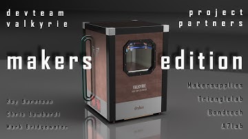 NEW! ADVANCED DIY 3D Printer | Project Valkyrie |  High Temp Option