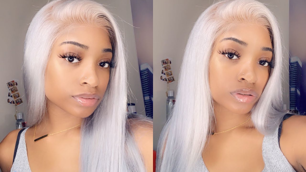 3. Pale Blonde Lace Front Wig - wide 7