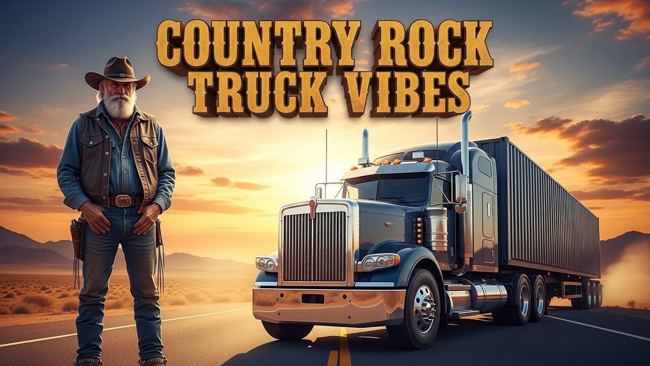 Outlaw Country Rock Truck Playlist 🤠🔥 | Built for Big Rigs & Open Roads
