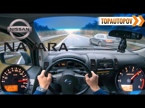 Nissan Navara D40 2.5dCi (126kW) |12| 4K TEST DRIVE POV - ACCELERATION, OFFROAD & AUTOBAHN