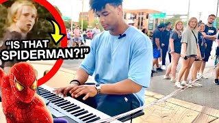 Playing SPIDER-MAN On Piano In Public!