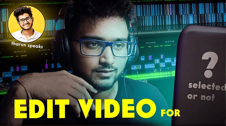 I Edited this video for @TharunSpeaks  🔥