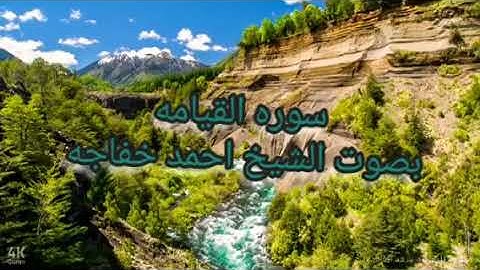 #الشيخ_احمد_خفاجه سوره القيامه بصوت الشيخ احمد خفاجه