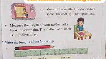 class-1,lesson-11#measurments#mittsure#mathsclass1, complete exercise by Mukesh soni