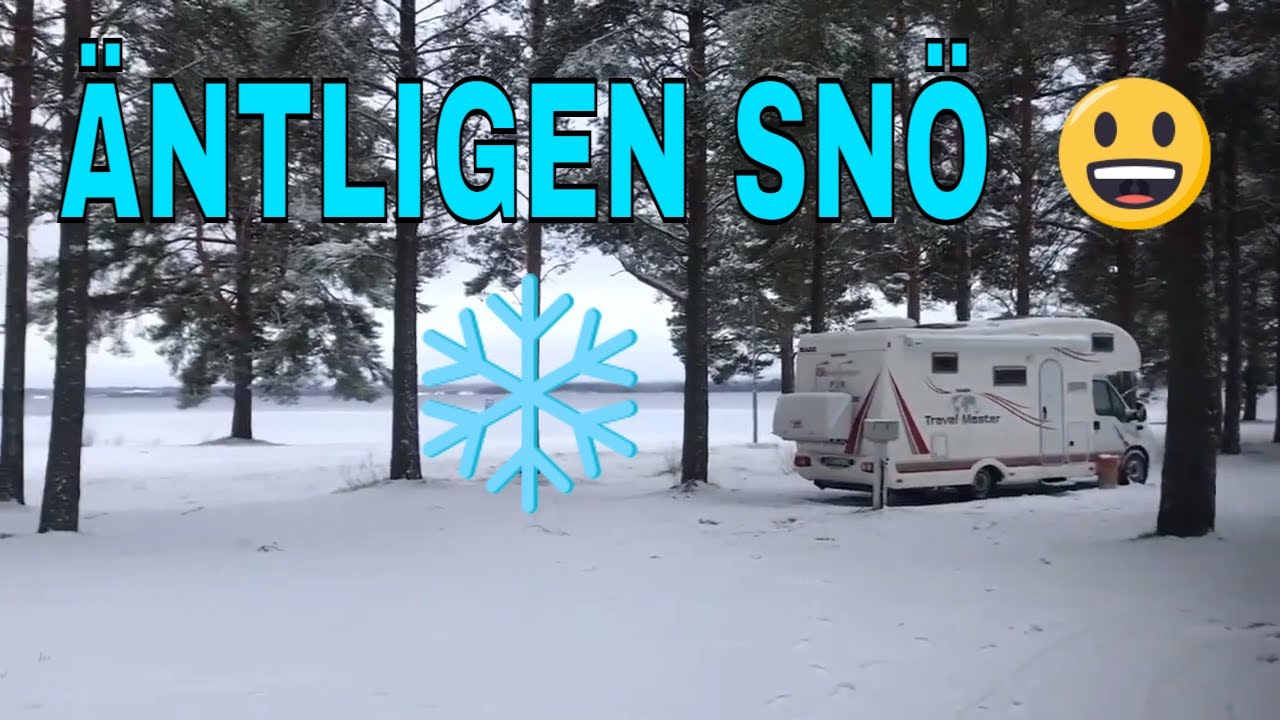 Vi Firar In Det Nya Året 2021 I Dalarna Med Husbilen, Del 1