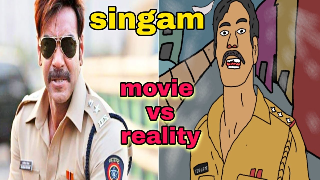 movie vs reality singam movie vs reality 2d animation spoof