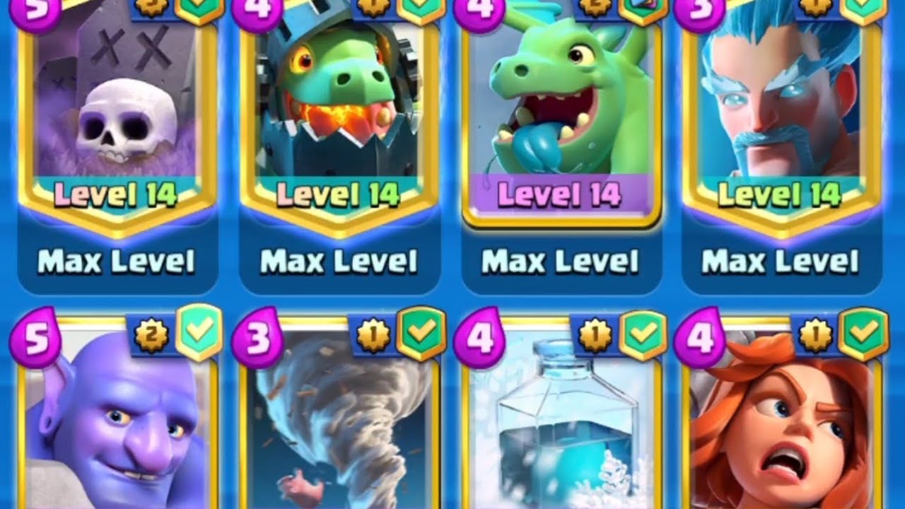 Best Graveyard Freeze Deck Ladder Push In Clash Royale! EASY WINS YouTube
