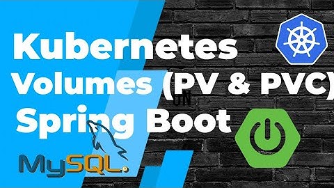 Kubernetes Persistent Volume(PV) & Persistent Volume Claim(PVC) #springboot #mysql