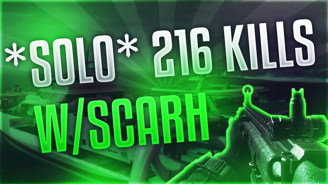 BO2: *SOLO* 216 KILLS!!!