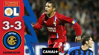 OL 3-3 INTER MILAN | Ligue des Champions saison 02/03 | Canal+/FR