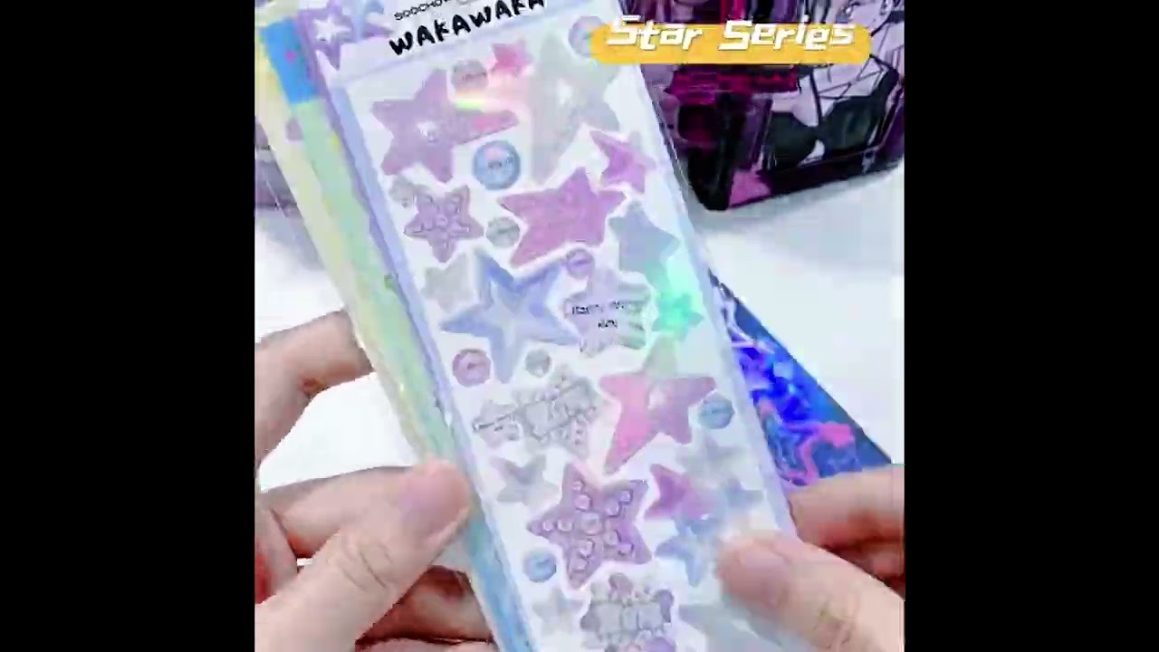 Korean Style Sticker Set For Kpop Photocards, Journaling & Toploader De