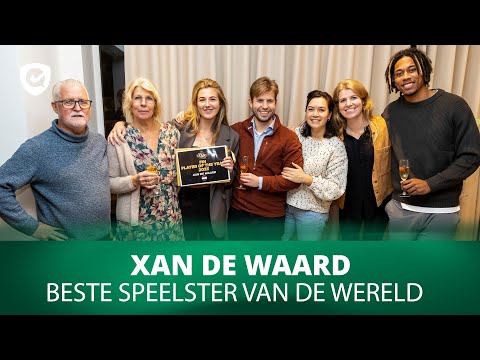 Xan de Waard uitgeroepen tot Beste Speelster van de Wereld