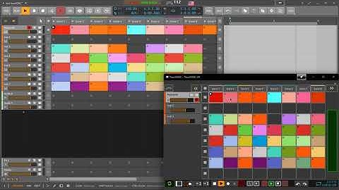 TouchOSC presset to Bitwig Studio OSC DrivenByMoss