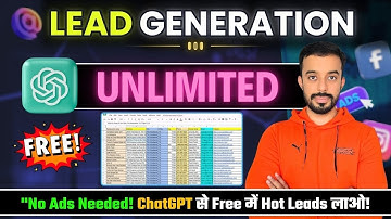 How to Use ChatGPT for Lead Generation | ChatGPT से Real Estate Leads कैसे निकालें – New Strategy!