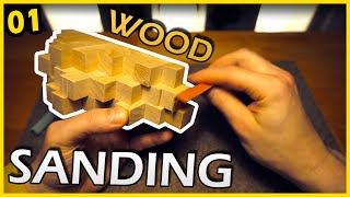 ASMR • Wood Sanding PART 1 • Scratchy Version (NO TALKING)