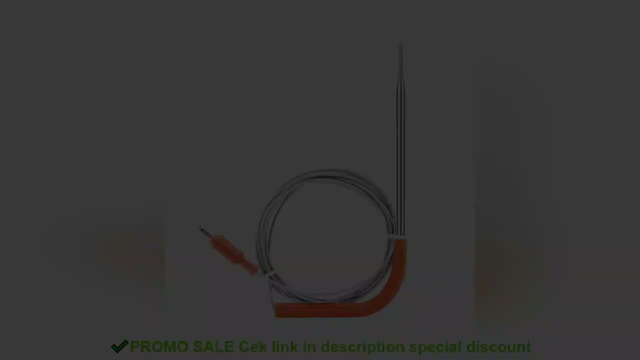 INKBIRD BBQ Stainless Steel Food-Grade Meat Probe for BBQ Digital Thermometer Meat Sensor with Optio