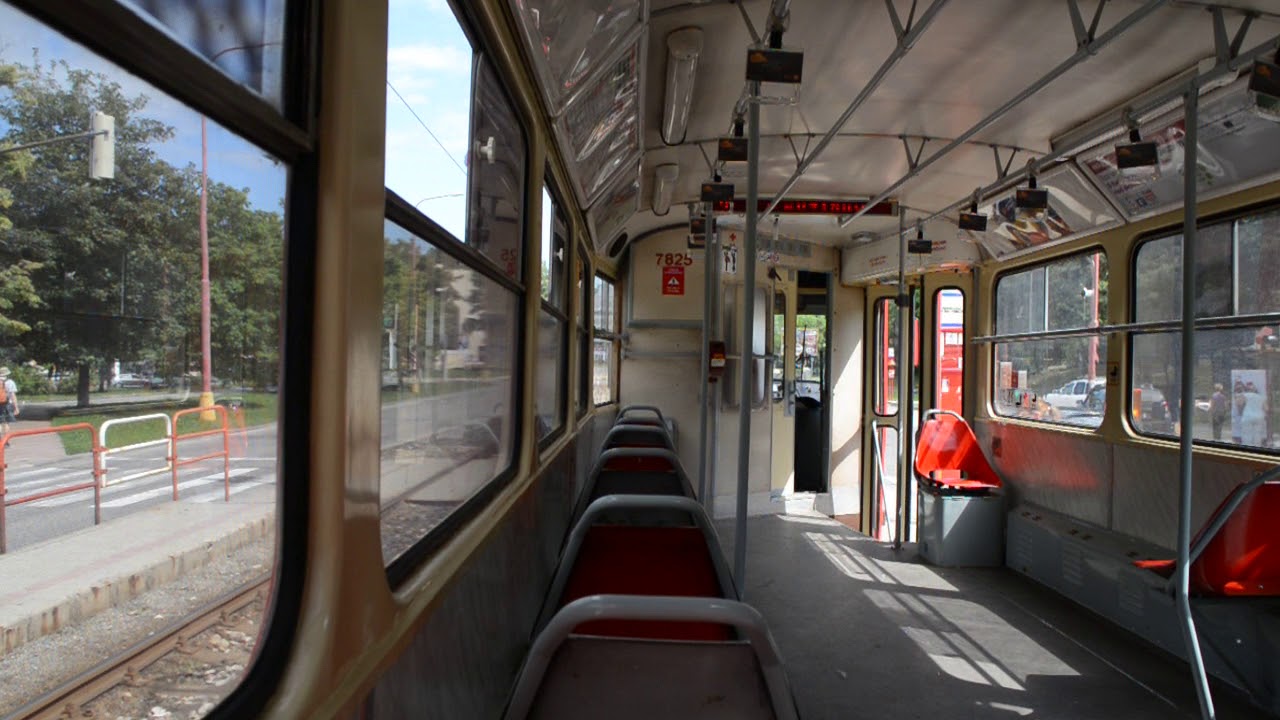Straßenbahn Bratislava - Tatra T3/VI.SUCS 7825 (Linie 9)