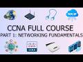 CCNA FULL COURSE: PART 1 Networking Fundamentals and OSI Model