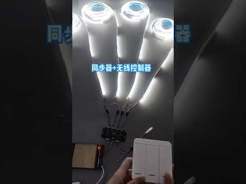 How to connect multiple rollow LED strip lights - Wireless Sync -  superlightingled