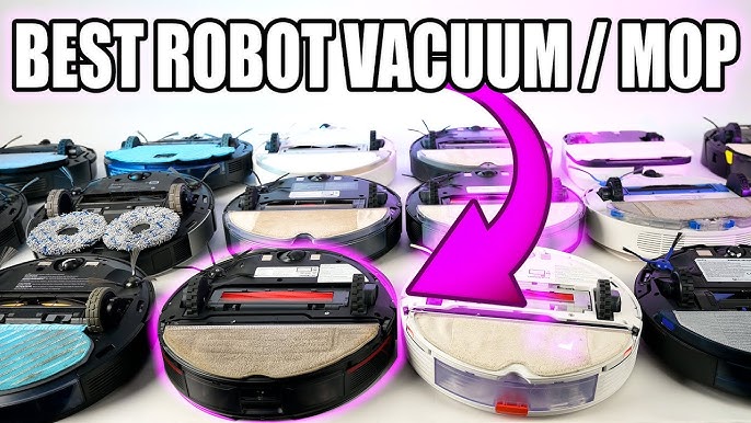  ecozy Robot Vacuum Self Emptying and Mop Combo