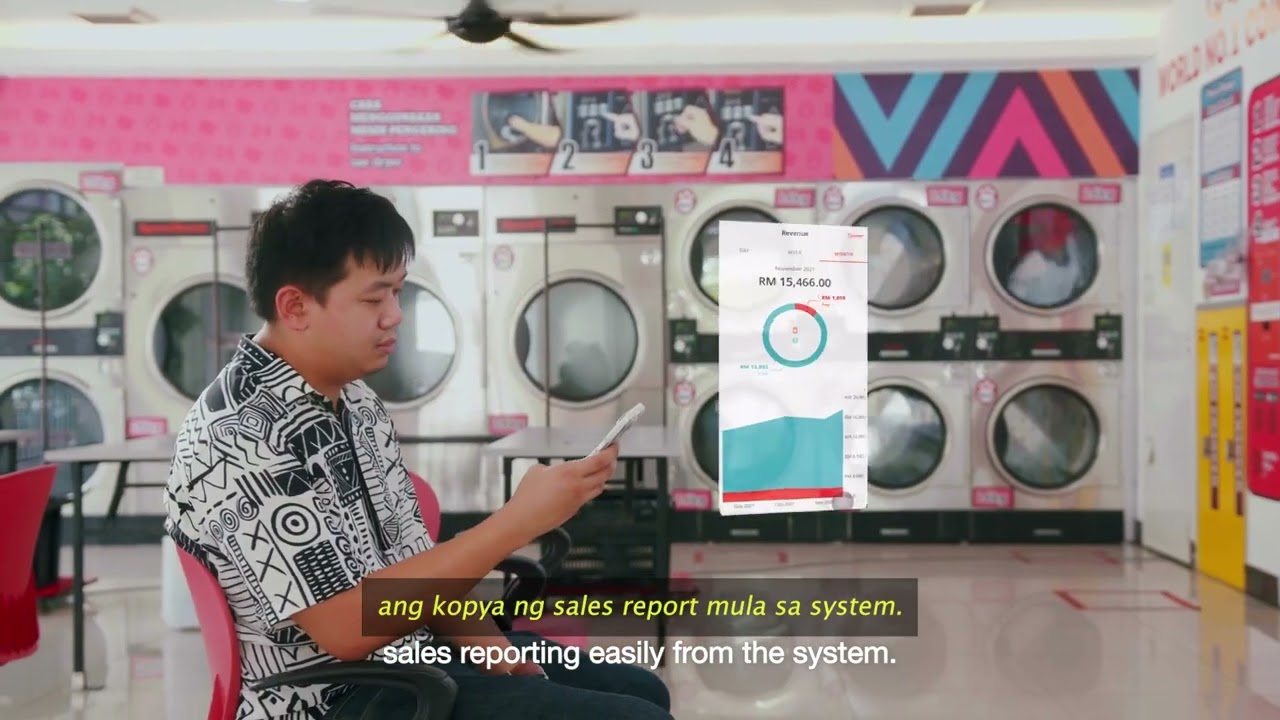 Philippines coin laundry business YouTube