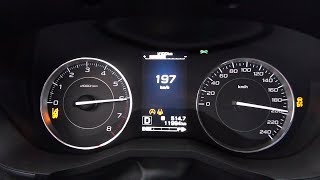 2018 Subaru Impreza acceleration test with 2.0i 156HP NA Boxer engi...