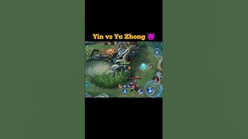 Yin vs Yu Zhong 😈 #shorts #mlbb #mobilelegends