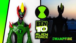 How to make ben 10 Alien ||Swampfire Action figure || DIY Alien Toy ||