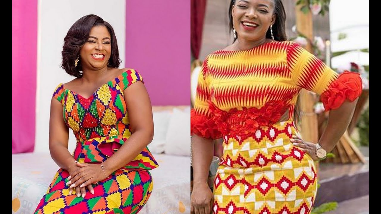 #AFRICAN FASHION || SUPER STYLISH #KENTE DRESSES FOR THE GORGEOUSLY