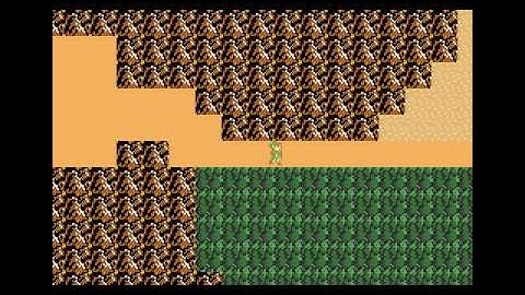 Zelda 2 in ZC: Exploration of West Hyrule.