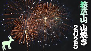 【寒波の夜空】花火舞う！奈良・若草山焼き2025　 Precautions for viewing the Wakakusa Yamayaki event NARA　【LIVE配信】