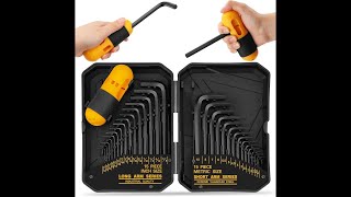 ELEAD 31-Piece Hex Key Set: SAE & Metric Profile