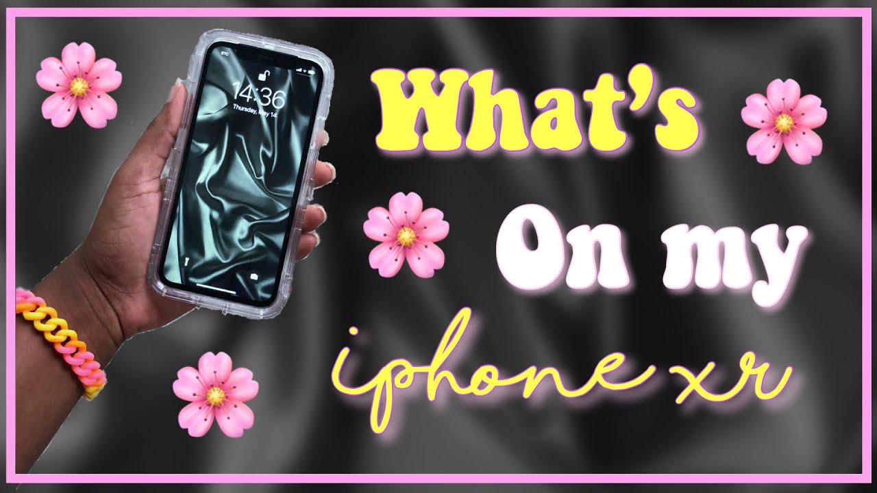 What’s on my IPHONE XR 2020!!// Minimalistic and Organized