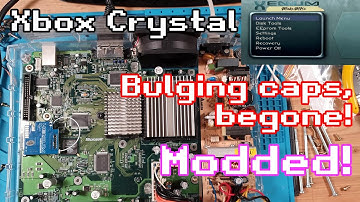 Fixing, modding, and refurbing an original Xbox "Crystal"