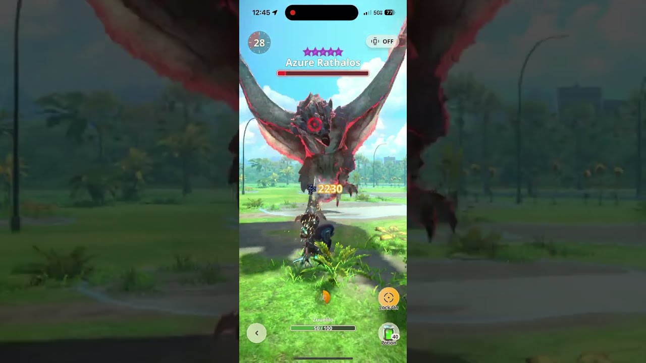 Azure Rathalos 10 Urgent Vs Nightshade Paolumu Lance Season 6 52s Mhnow