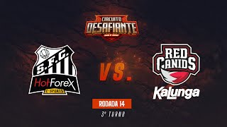 Circuito Desafiante 2020: 1ª Etapa - Fase Regular | Santos Esports x RED Kalunga (3º Turno)