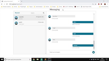 PROJETANDO UM NOVO SISTEMA DE CHAT