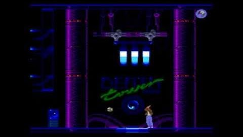 Flashback : The Quest of Identity (SegaCD) - Level 3 : Death Tower